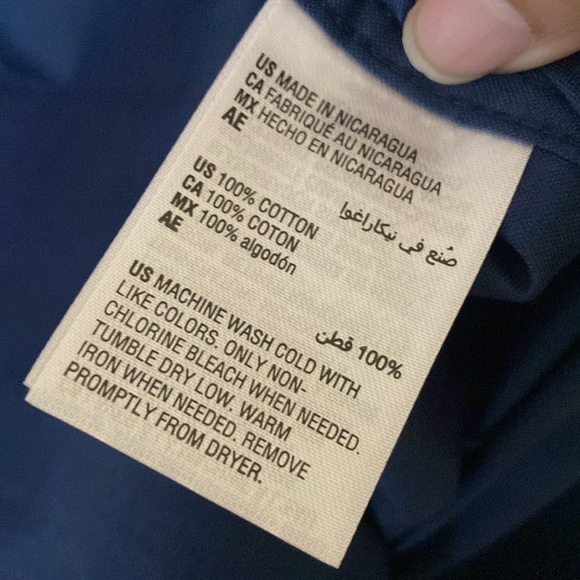 Men’s Club Room Regular Fit Performance Button Down Shirt 100% Cotton NWT - Picture 9 of 9